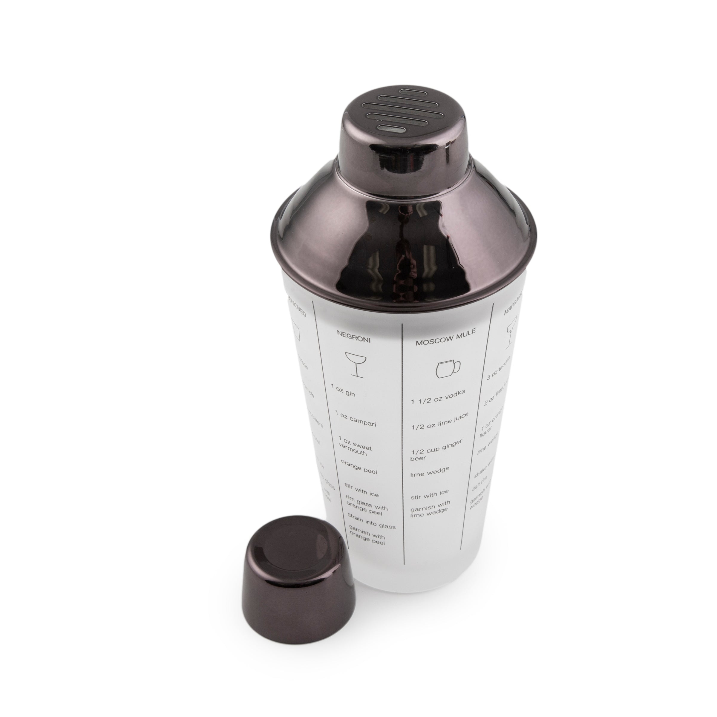 Black Mixology Shaker Tool Set 5 pc - Image 7