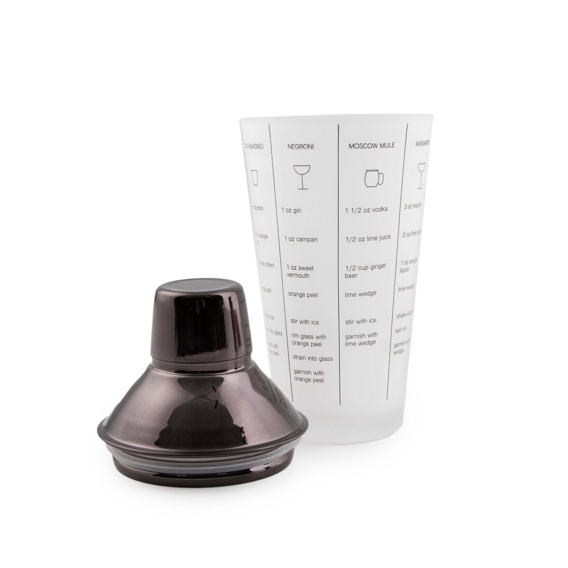 Black Mixology Shaker Tool Set 5 pc - Image 9