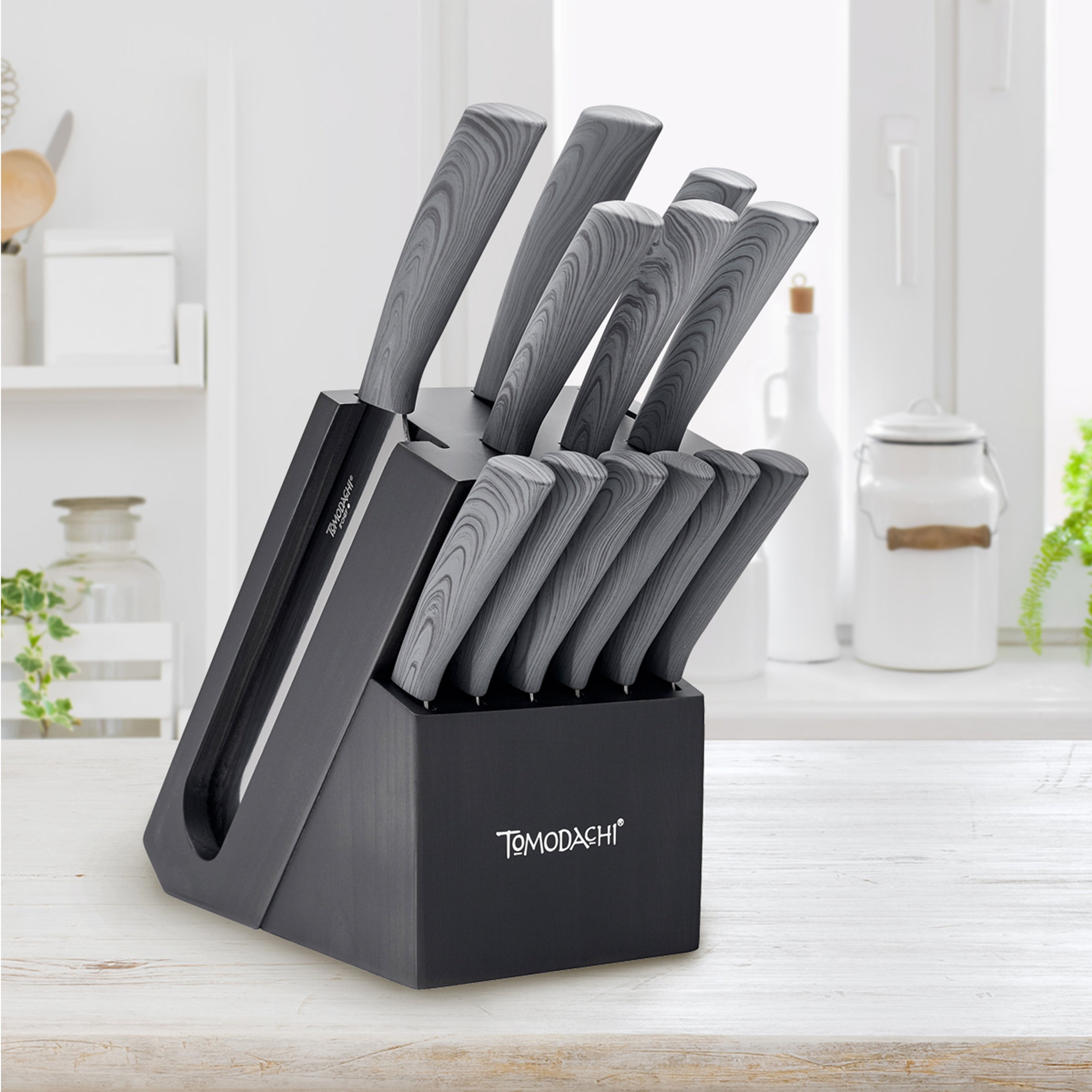 Raintree Ash 13 Piece Cutlery Block Set - Image 5