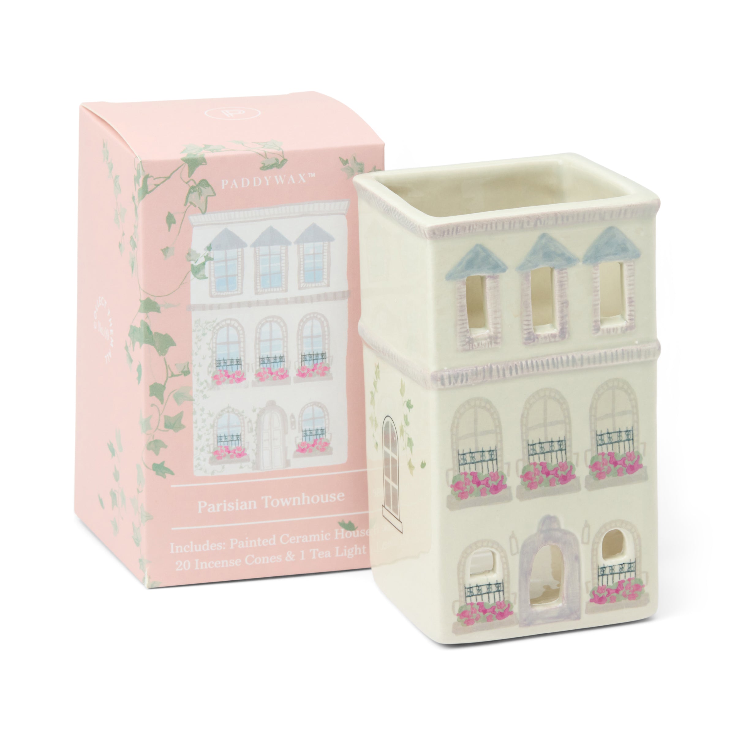 Parisian Townhouse Incense & Tea Light Holder