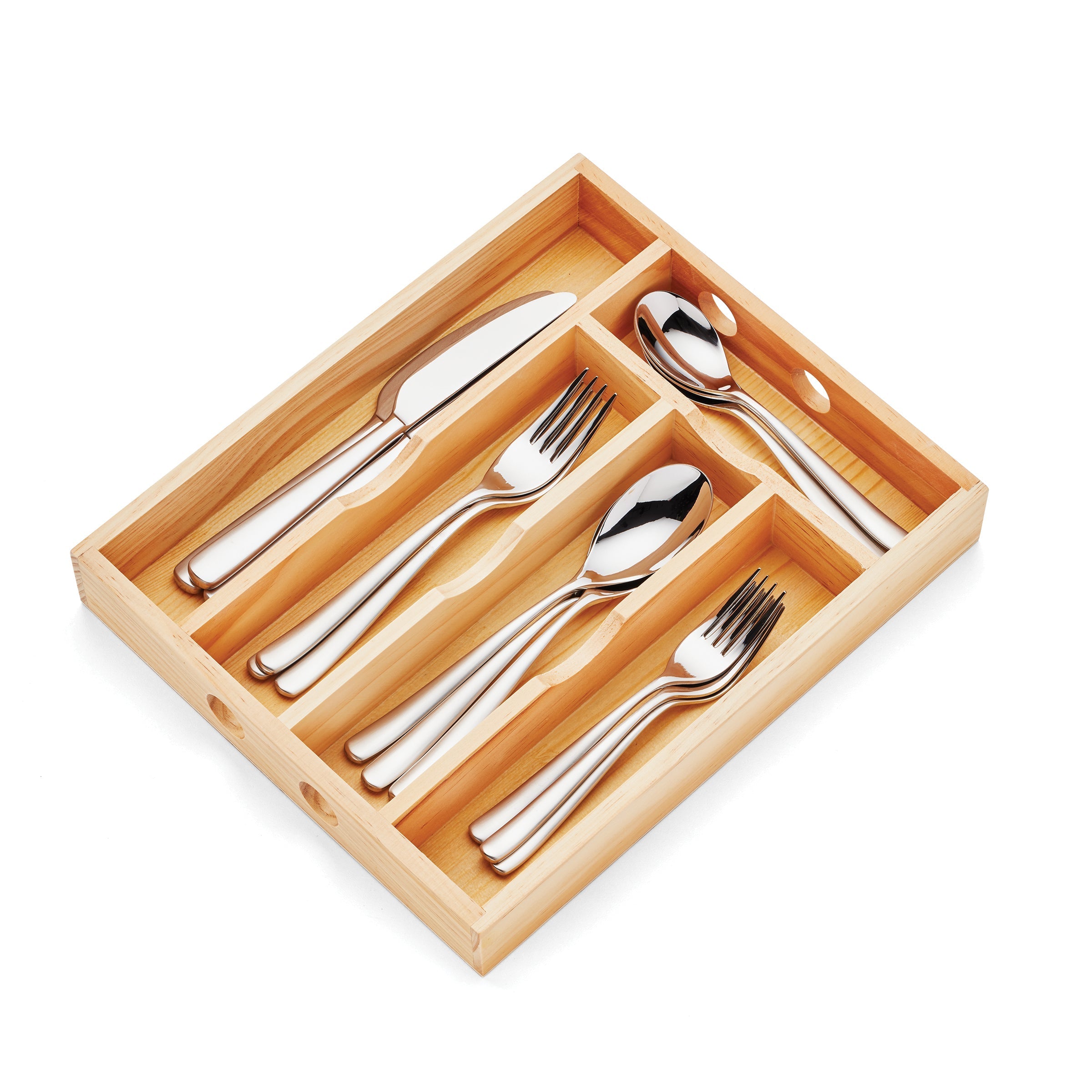 Natural Wood Caddy - Image 2