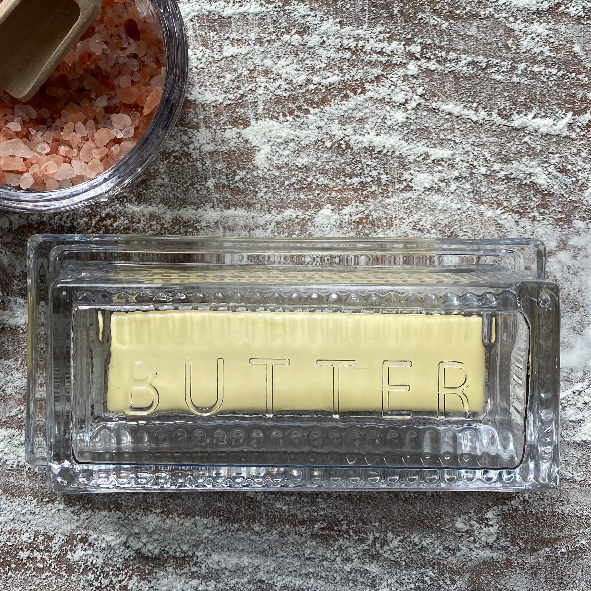 Glass Butter Dish - Image 2