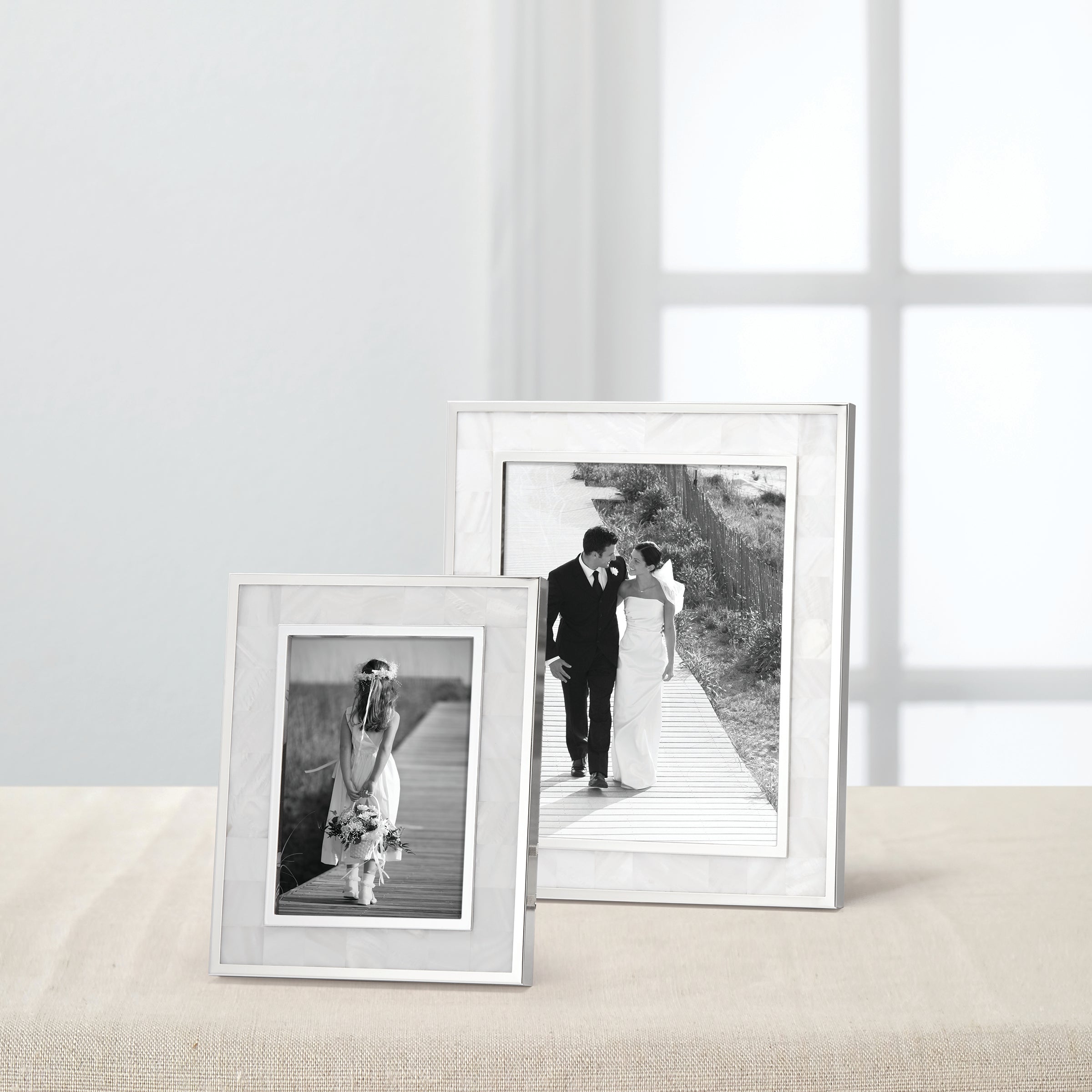 Mother Of Pearl 5 x 7 Photo Frame - Image 3