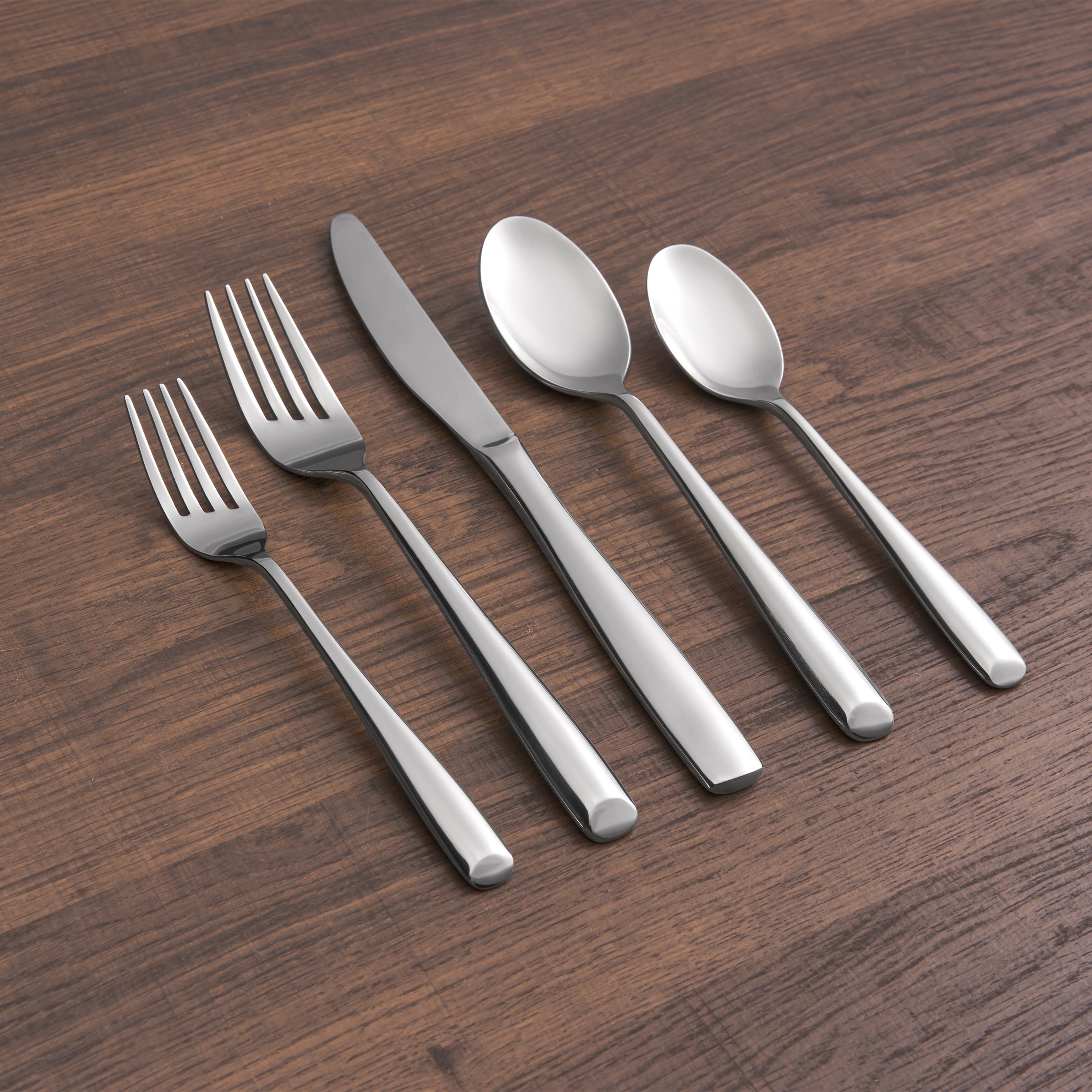 Rachel Mirror 20 Piece Flatware Set - Image 6
