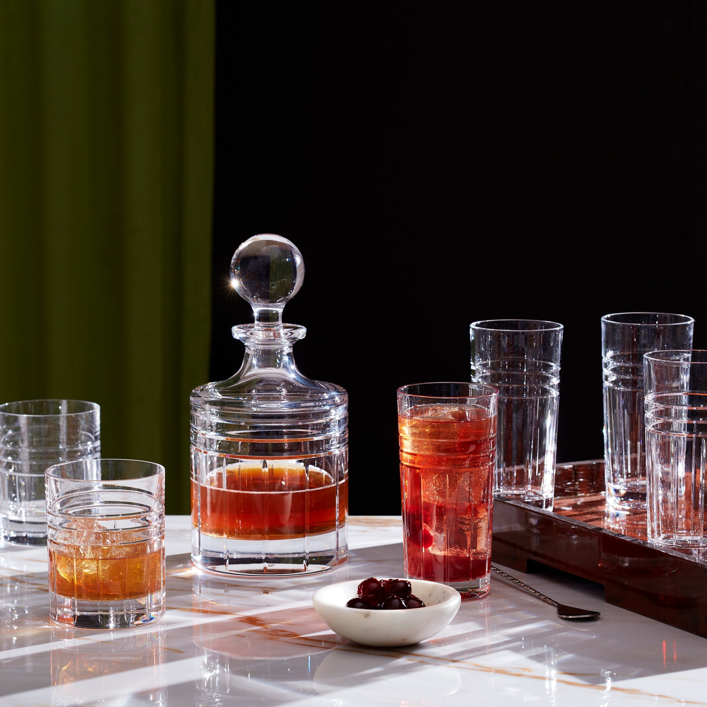 Tempo Crystal Highball Glasses - Set Of 4 - Image 4